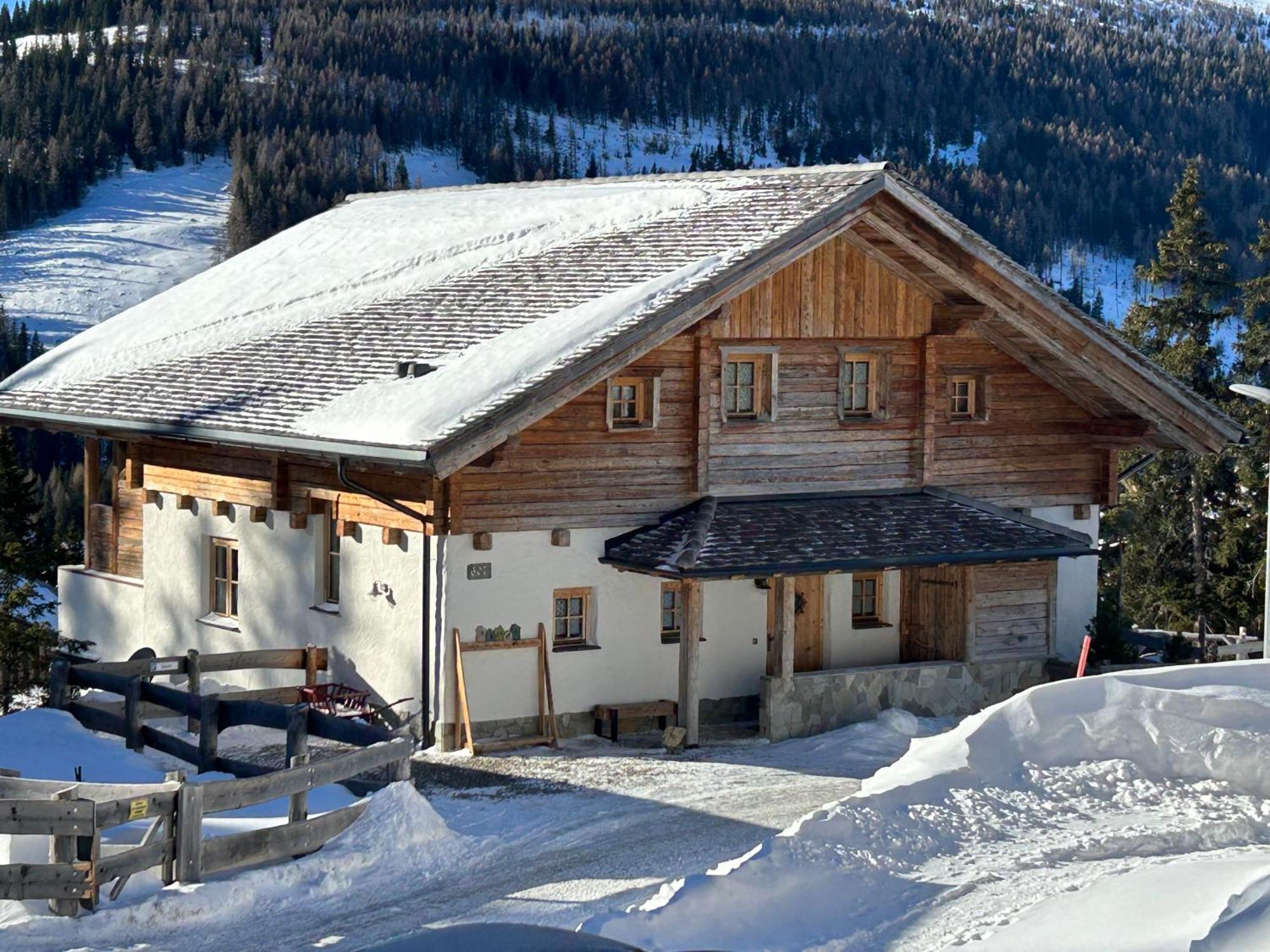 Almhaus Chalet Lachtal Oberwoelz Stadt Eksteriør bilde