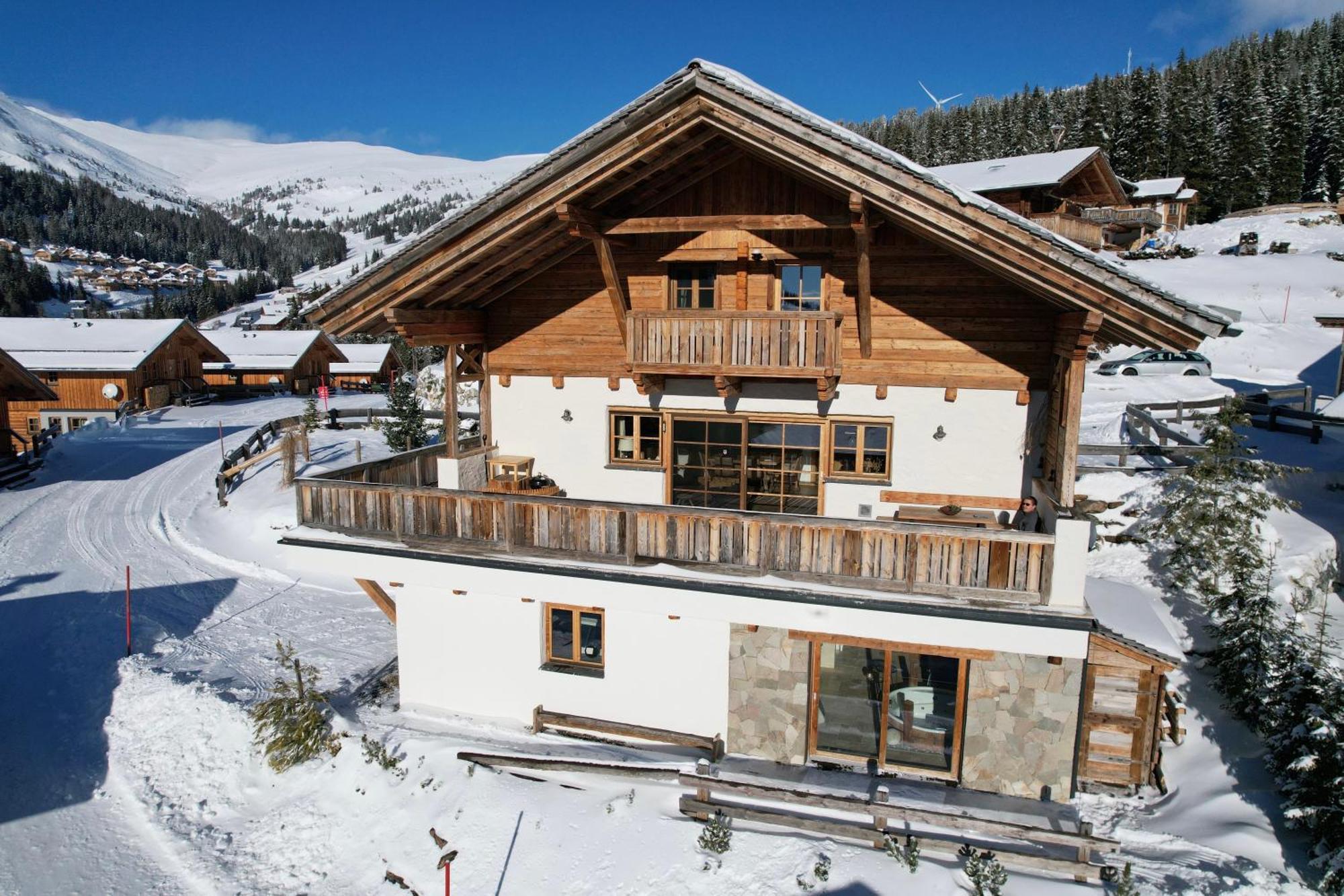 Almhaus Chalet Lachtal Oberwoelz Stadt Eksteriør bilde