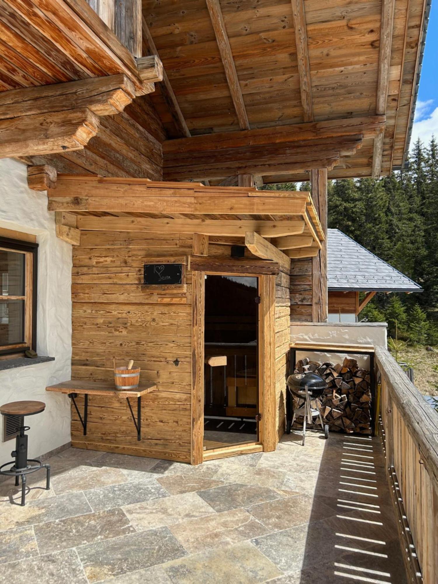 Almhaus Chalet Lachtal Oberwoelz Stadt Eksteriør bilde